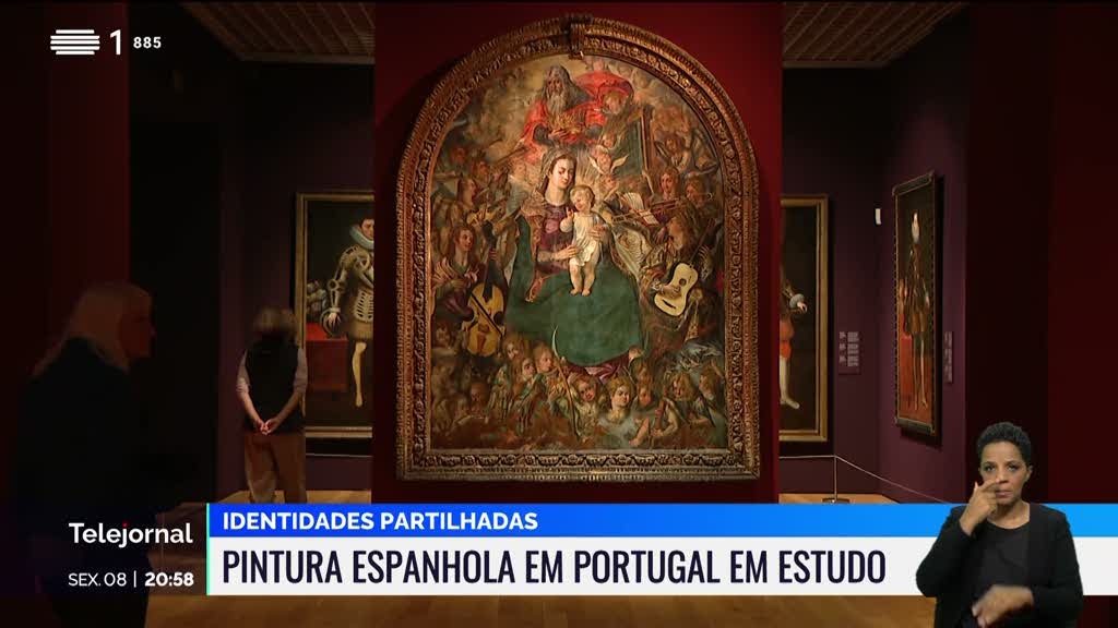 Pintura espanhola em Portugal em estudo e exibida em exposição
