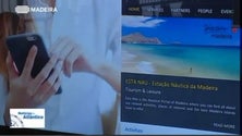 Imagem de `Esta Nau` é o nome do portal da estação náutica da Madeira