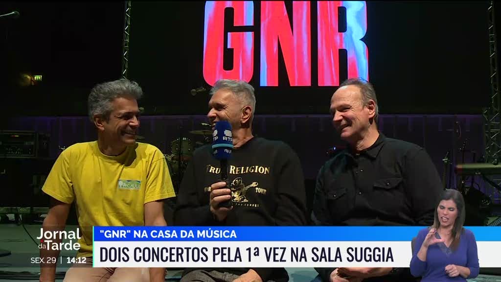 GNR esgotaram a Casa da Música