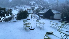 Imagem de Neve cobre Pico Ruivo (fotografias)