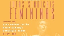 Conversa sobre lutas sindicais femininas no Teatro Baltazar Dias