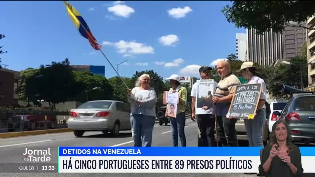 Venezuela. Há cinco portugueses entre os 89 presos políticos