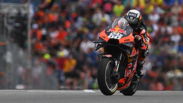 Piloto Miguel Oliveira em 11.º no GP de Aragão