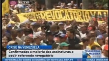 Imagem de Confirmadas a maioria das assinaturas a pedir referendo revogatório na Venezuela (Vídeo)