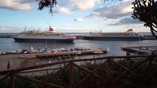 Imagem de `Irmãos` da Fred Olsen encontram-se no Funchal