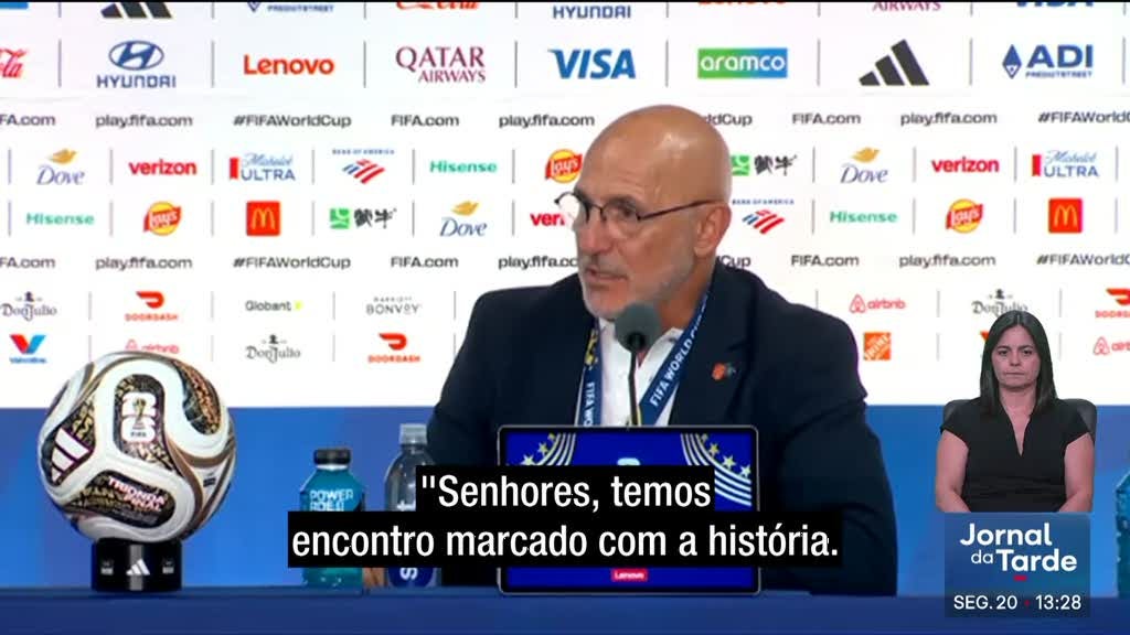 "Temos um encontro marcado com a história", diz De La Fuente
