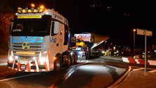 Imagem de Transporte dos componentes eólicos para o Paul da Serra terminou esta manhã (Áudio)