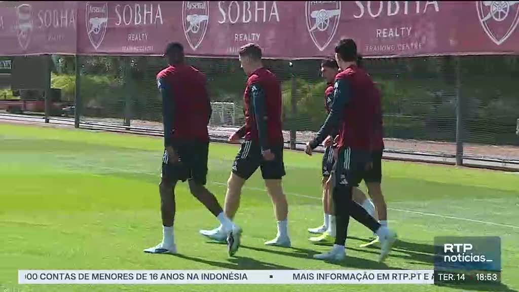 Imagem de Arsenal recebe esta quarta-feira o Sporting