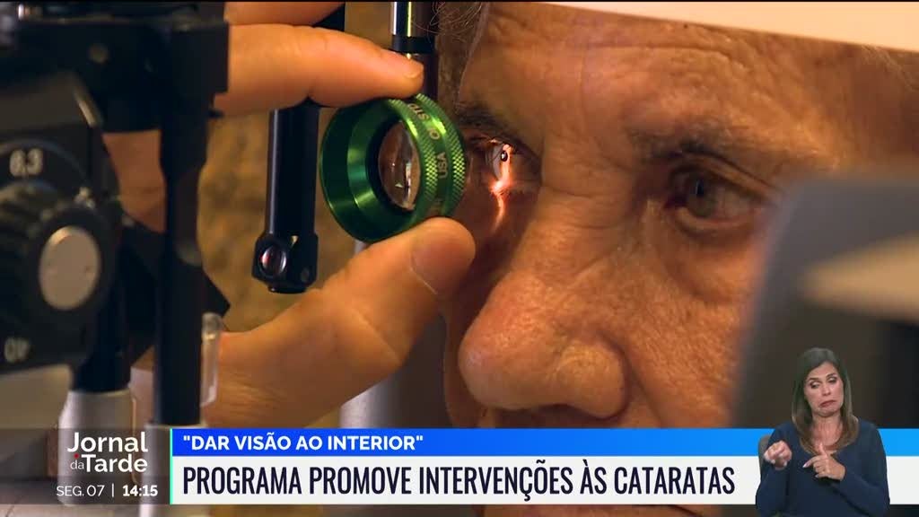 "Dar Visão ao Interior". Programa promove intervenções às cataratas