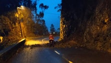 Imagem de Derrocada na estrada que liga a Portela ao Santo da Serra