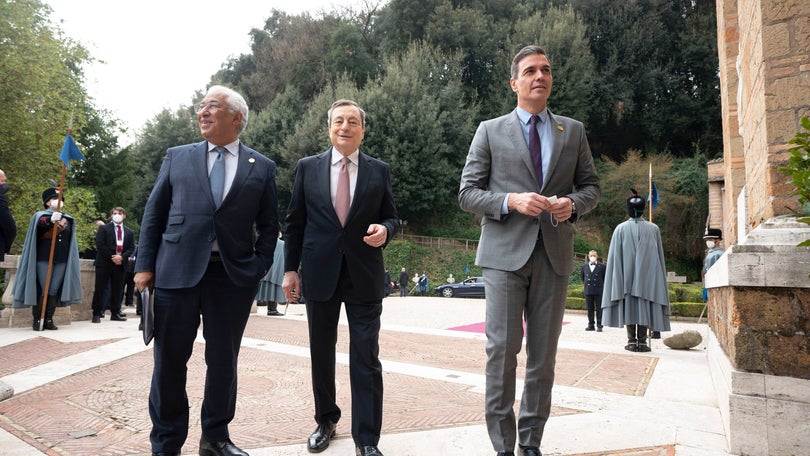 António Costa acerta em Roma com parceiros do sul posições para cimeira