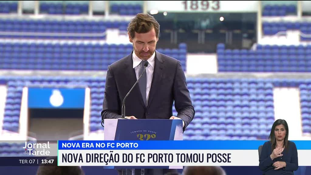 Villas-Boas tomou posse como presidente do FC Porto