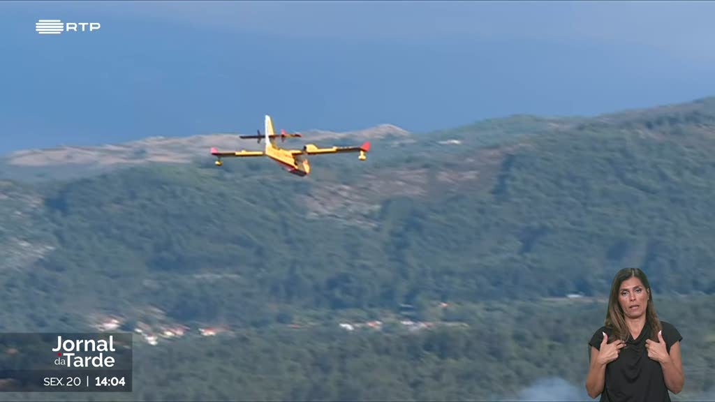 Os meios aéreos europeus que combateram fogos em Portugal