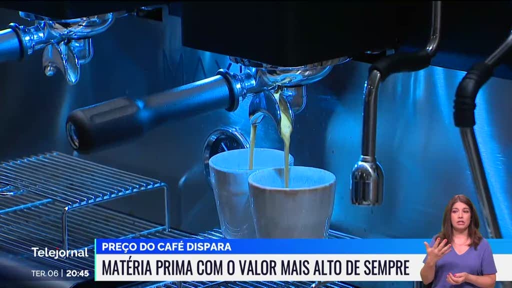 Café cada vez mais caro. Mercados e consumidores podem sentir na carteira