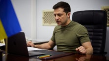Imagem de Sessão solene com Zelensky passa das 15h00 para as 17h00 na quinta-feira