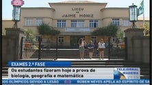 Ontem decorreu a 2ª fase dos exames nacionais (Vídeo)