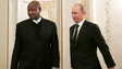 Imagem de Presidente do Uganda diz que russos são «amigos»