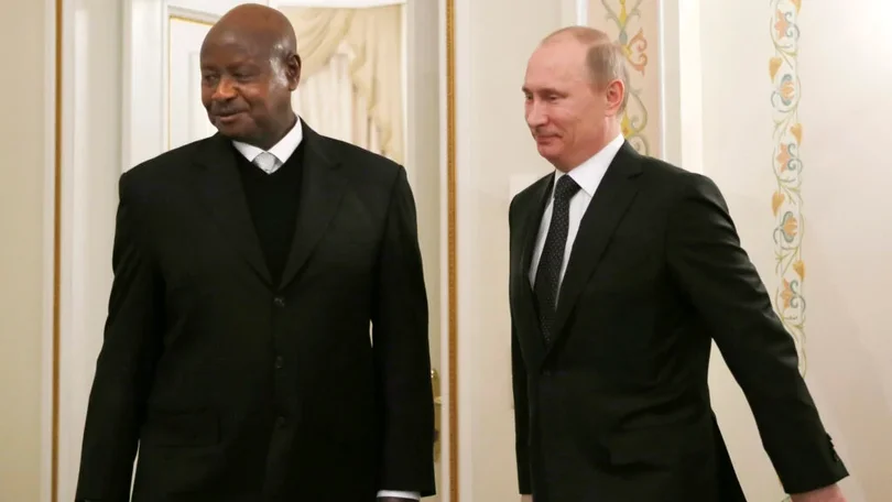 Imagem de Presidente do Uganda diz que russos são «amigos»