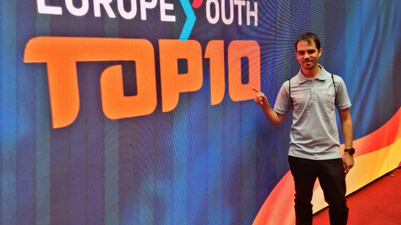 Árbitro madeirense no Top 10 de Europeu Jovens em ténios de mesa