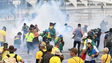 Imagem de Invasão causa o caos no Congresso  do Brasil