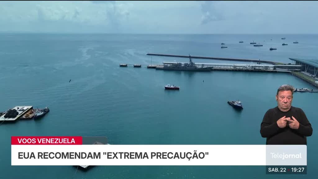 EUA aconselham precaução a aviões que sobrevoem a Venezuela