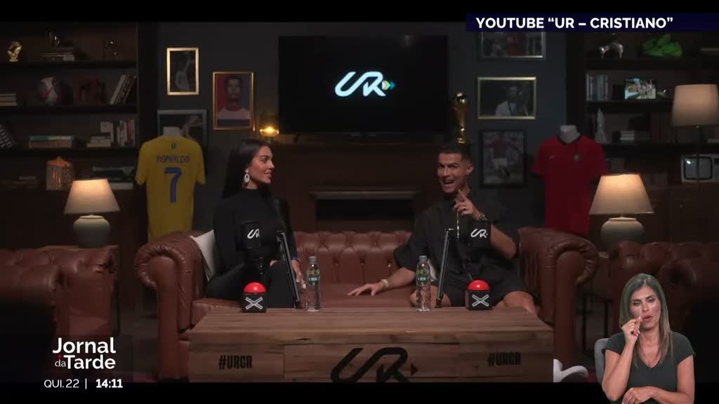 CR7 no YouTube. Estrela portuguesa lança "UR - Cristiano"