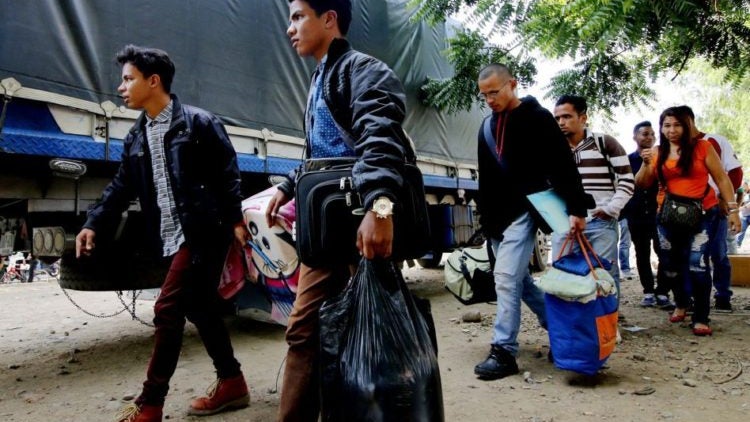 Imagem de Colômbia abre abrigo temporário para acolher refugiados venezuelanos