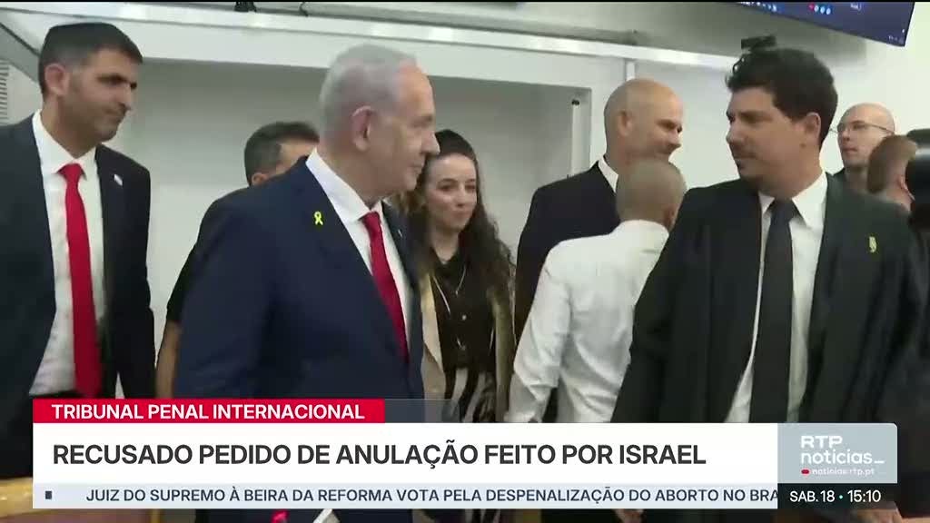 TPI rejeita recurso de Israel sobre mandado contra Netanyahu