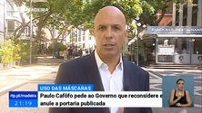 Imagem de PS/Madeira pede ao Governo que reconsidere uso obrigatório de máscara na rua (Vídeo)