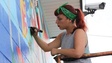 Imagem de Artista madeirense pinta mural em New Bedford (Áudio)
