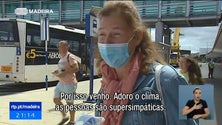 Imagem de Alguns passageiros vindos da França desconheciam obrigação do uso de máscara na rua (Vídeo)