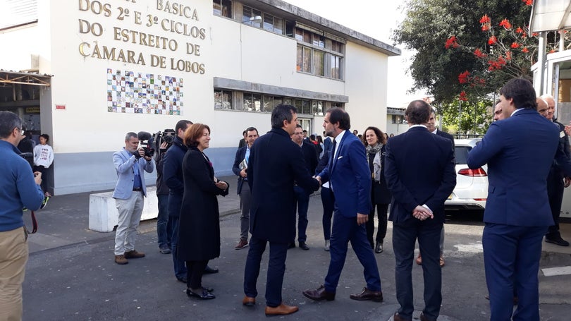 Escola básica dos 2º e 3º ciclos do Estreito de Câmara de Lobos em obras até ao final do ano