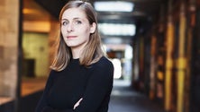 Imagem de Eleanor Catton no Festival Literário da Madeira