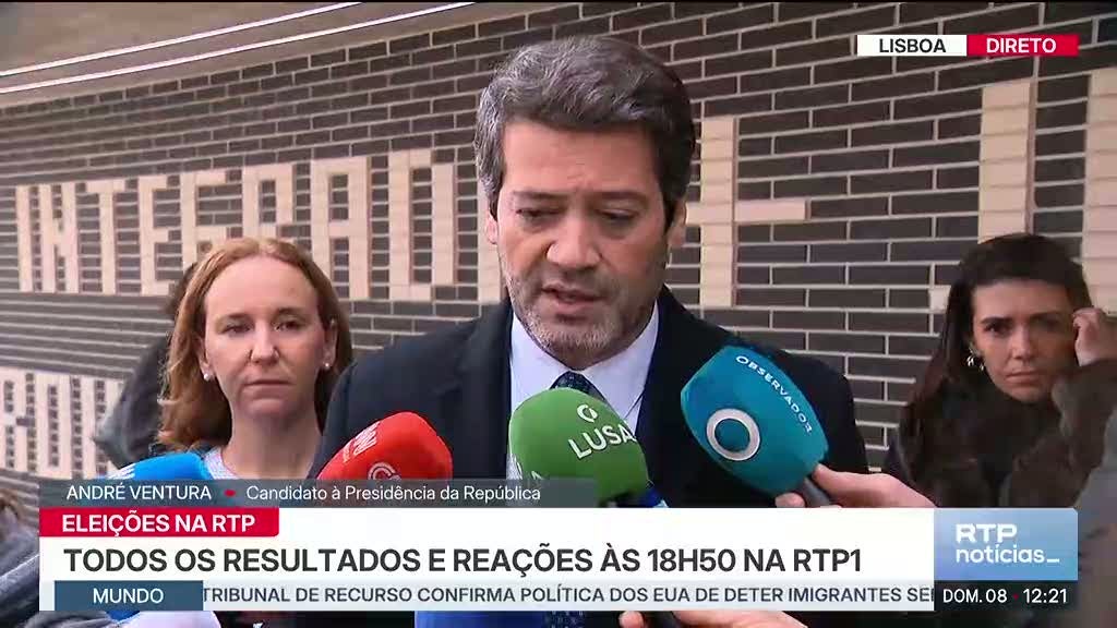 Imagem de André Ventura tranquilo em 