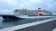Navio alemão fez escala no Funchal e no Porto Santo na viagem inaugural