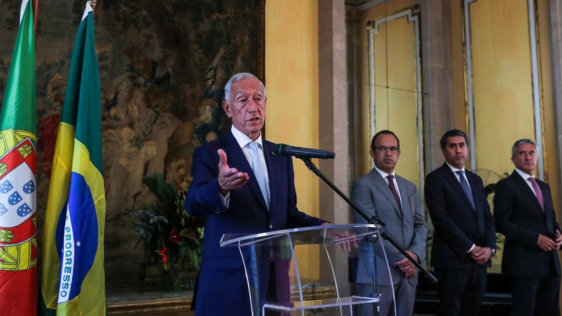 Imagem de Marcelo destaca vaga de emigração brasileira e legislação em Portugal