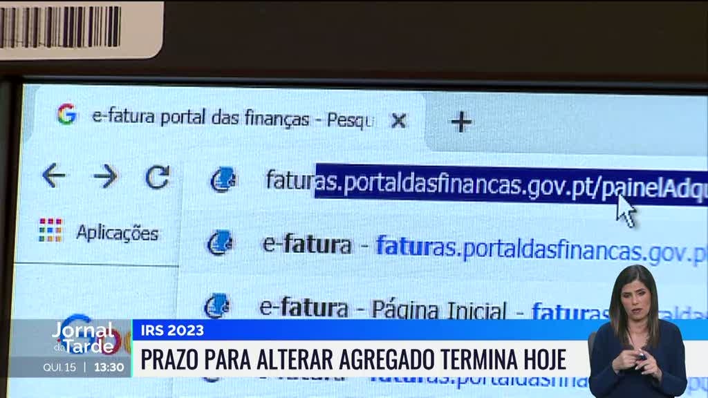 IRS 2023.Prazo para alterar agregado familiar termina esta quinta-feira