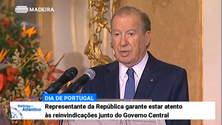 Imagem de Dia de Portugal assinalado na Madeira com cerimónia minimalista (Vídeo)