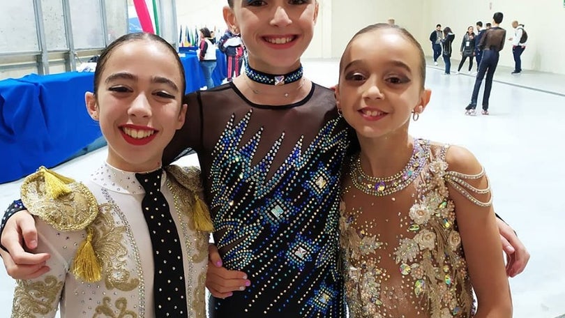 Madalena Costa é bicampeã da Europa em patinagem artística