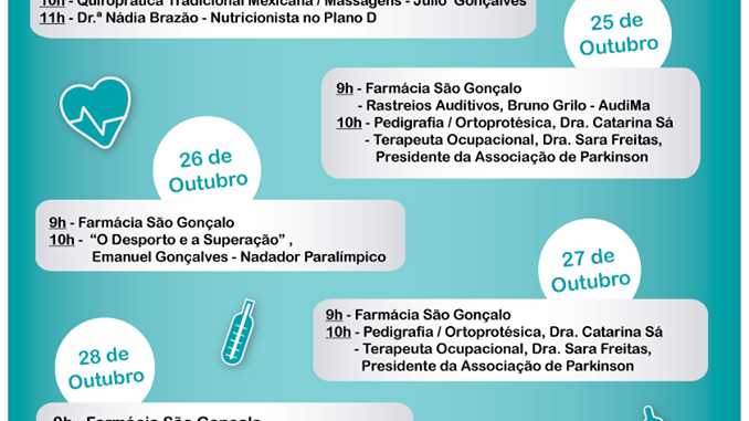 Junta de Freguesia de São Gonçalo promove semana da Saúde