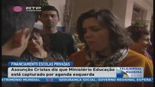 Assunção Cristas diz que Ministério da Educação está capturado por agenda esquerda (Vídeo)