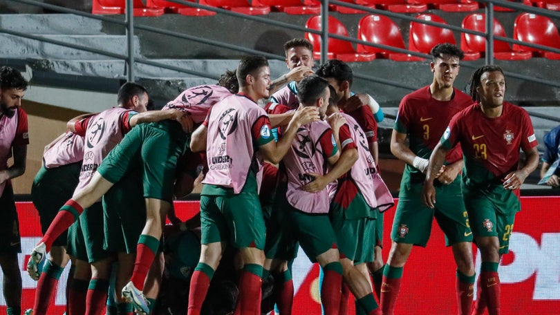 Euro sub-21: Portugal vence Bélgica e apura-se com empate no outro jogo