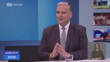 Imagem de No Telejornal da RTP-Açores: Vasco Cordeiro diz que mais importante do que a lei é a tomada de medidas para combater o Covid-19 (Vídeo)