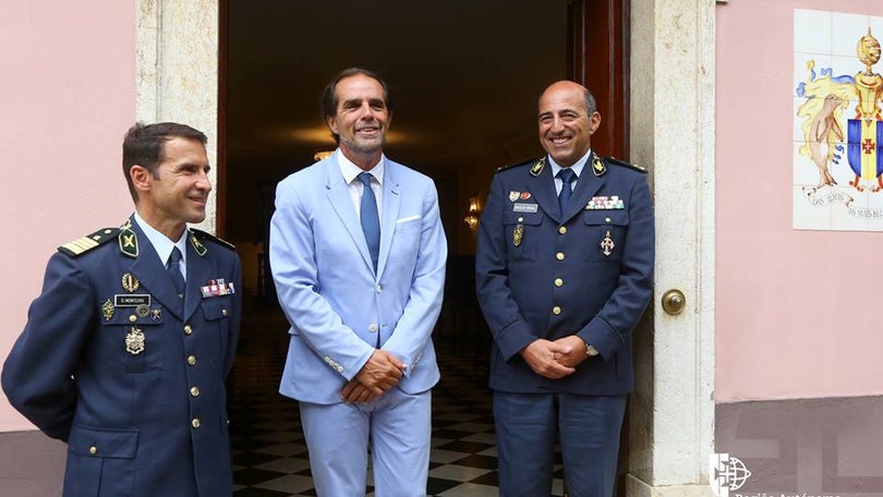Imagem de Miguel Albuquerque reuniu com o Comandante-Geral da GNR