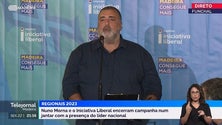 Imagem de Iniciativa Liberal encerra campanha com jantar comício (vídeo)