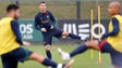 Imagem de Ronaldo não vai hoje a jogo (vídeo)
