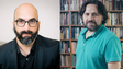 Imagem de Valter Hugo Mãe e Marcelino Freire no Festival Literário da Madeira