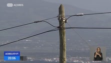 Imagem de Poste cai e mata trabalhador em São Miguel (Vídeo)