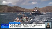 No Porto Santo a procissão do `Espírito Santo` faz-se por mar