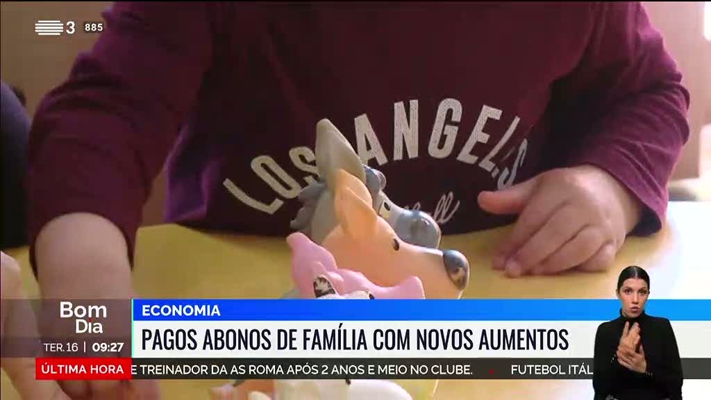 Abono de família começa hoje a ser pago com novos aumentos